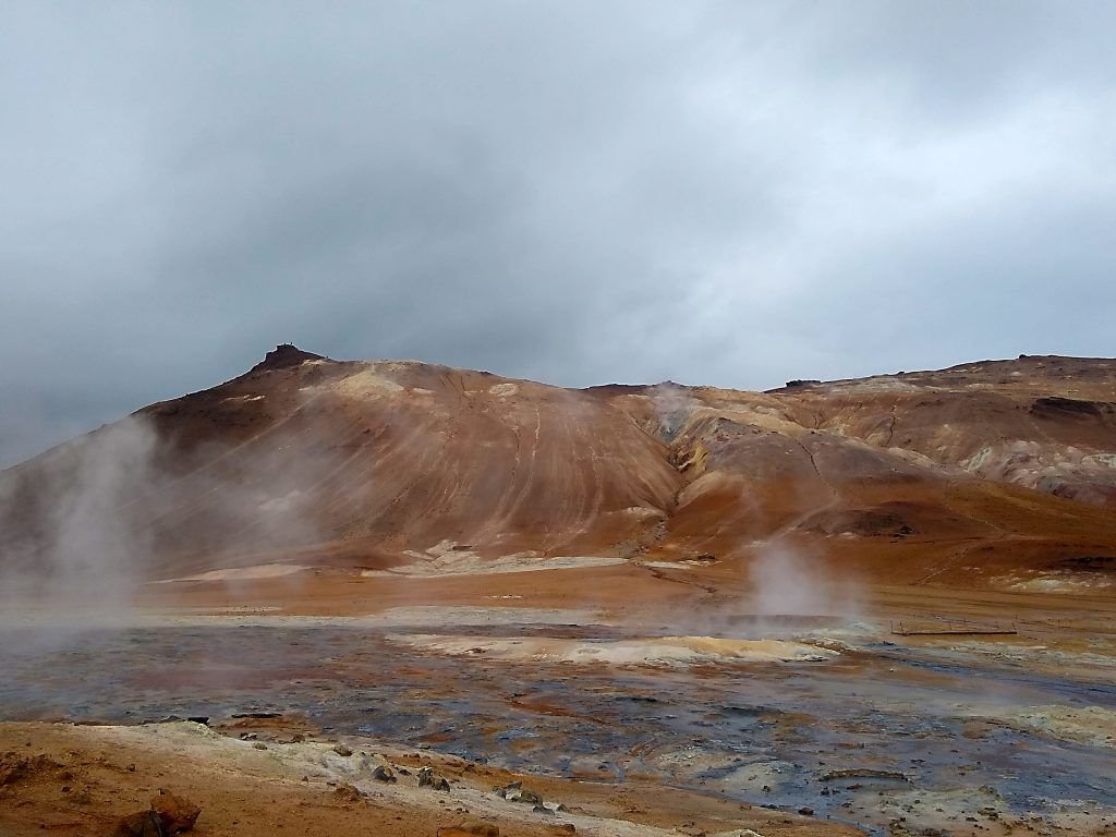 Laguna Myvatn - Campos de azufre de Hverir