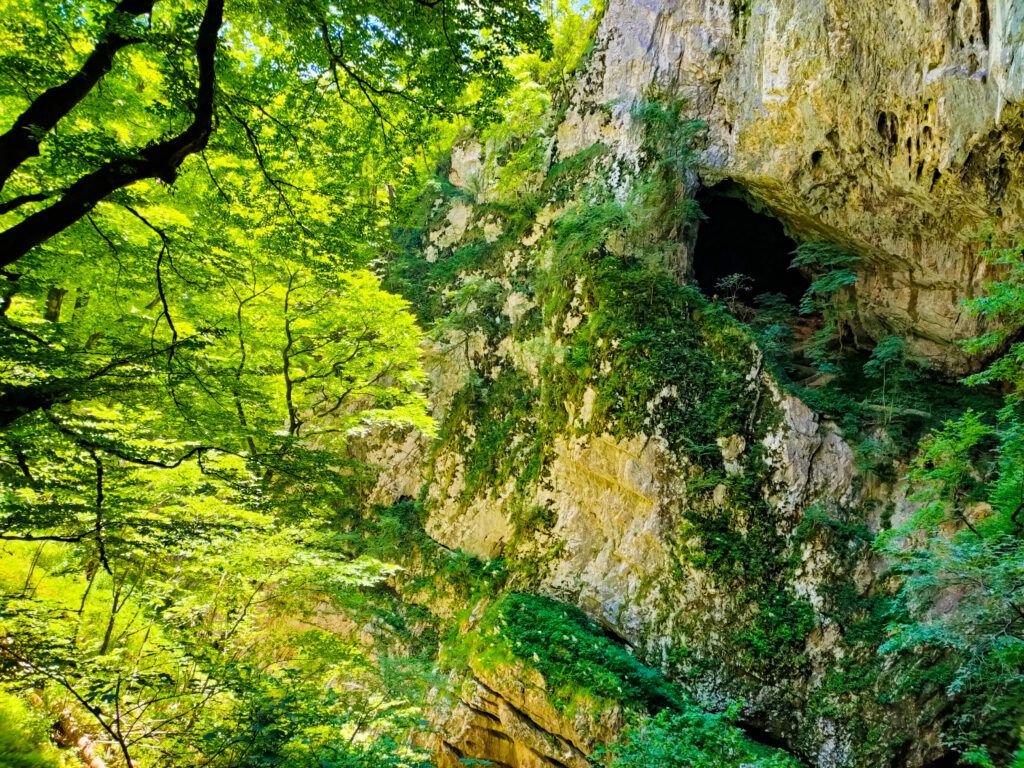ruta salida de Skocjan