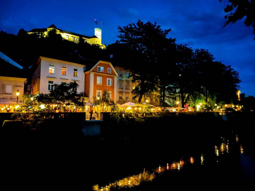 Paseo del rio Liubliana