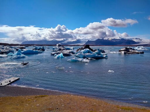 Laguna Jokulsarlon Islandia