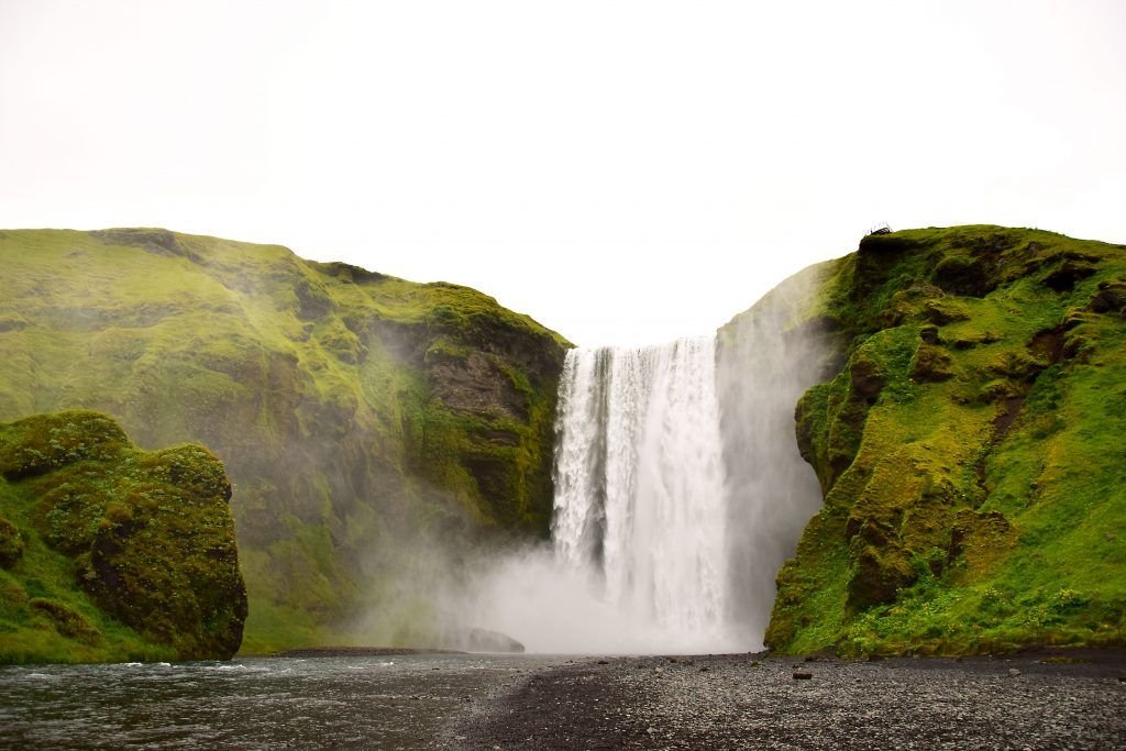 Cascada Skogafoss Islandia